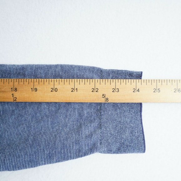 Bonobos Mens Sweater Pullover Crew Neck Lightweight Blue Cotton Size Medium Slim - Picture 6 of 6